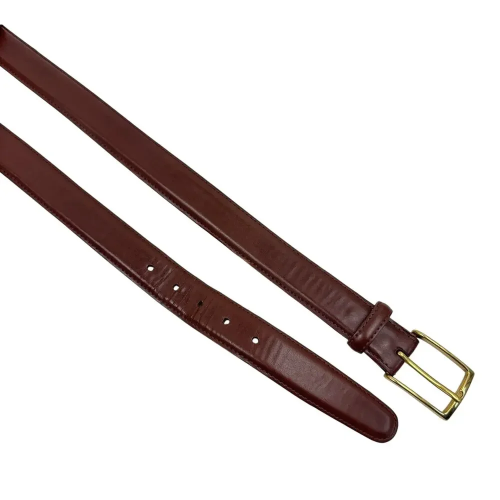 Martin Dingman Brown Leather Belt
